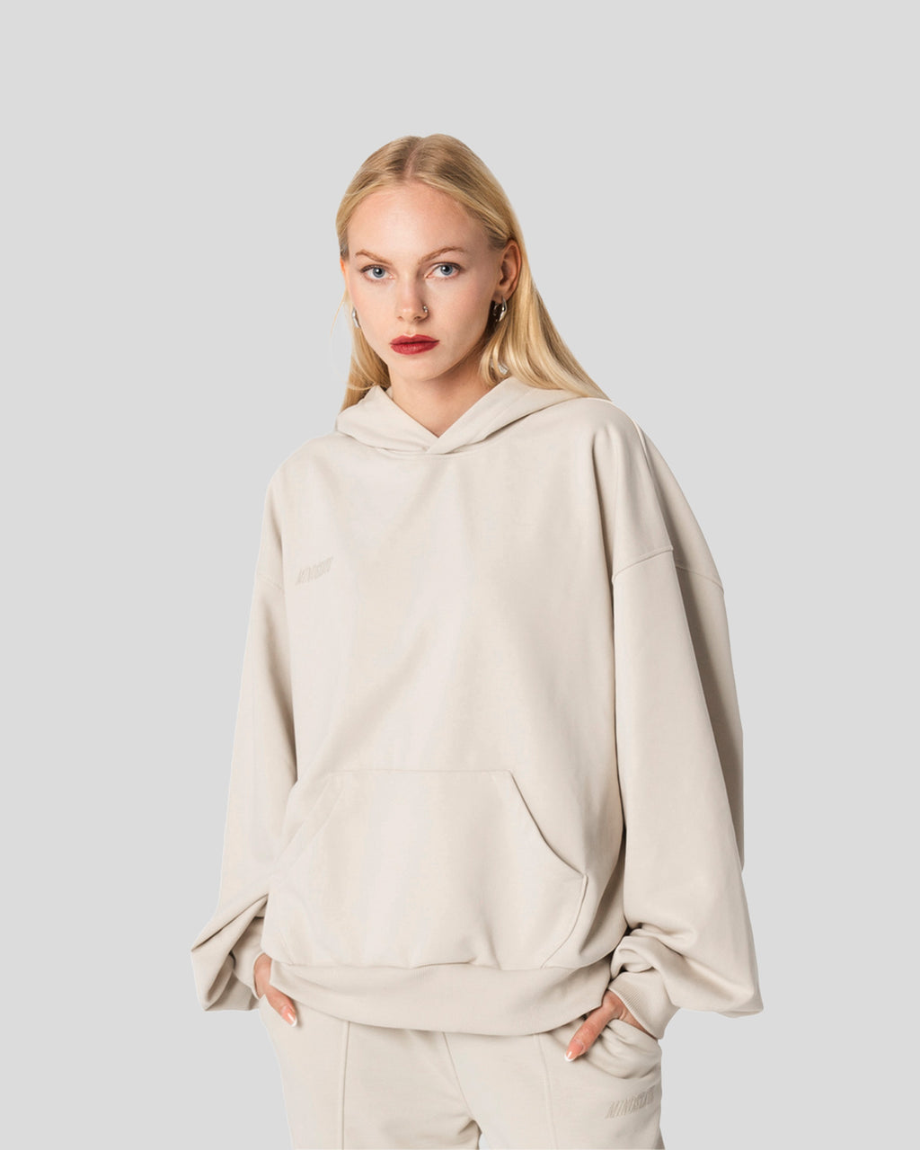 Basic hoodie (beige)