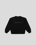Black frotte crewneck - MINDSTATE