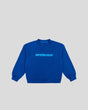 Dark blue frotte crewneck