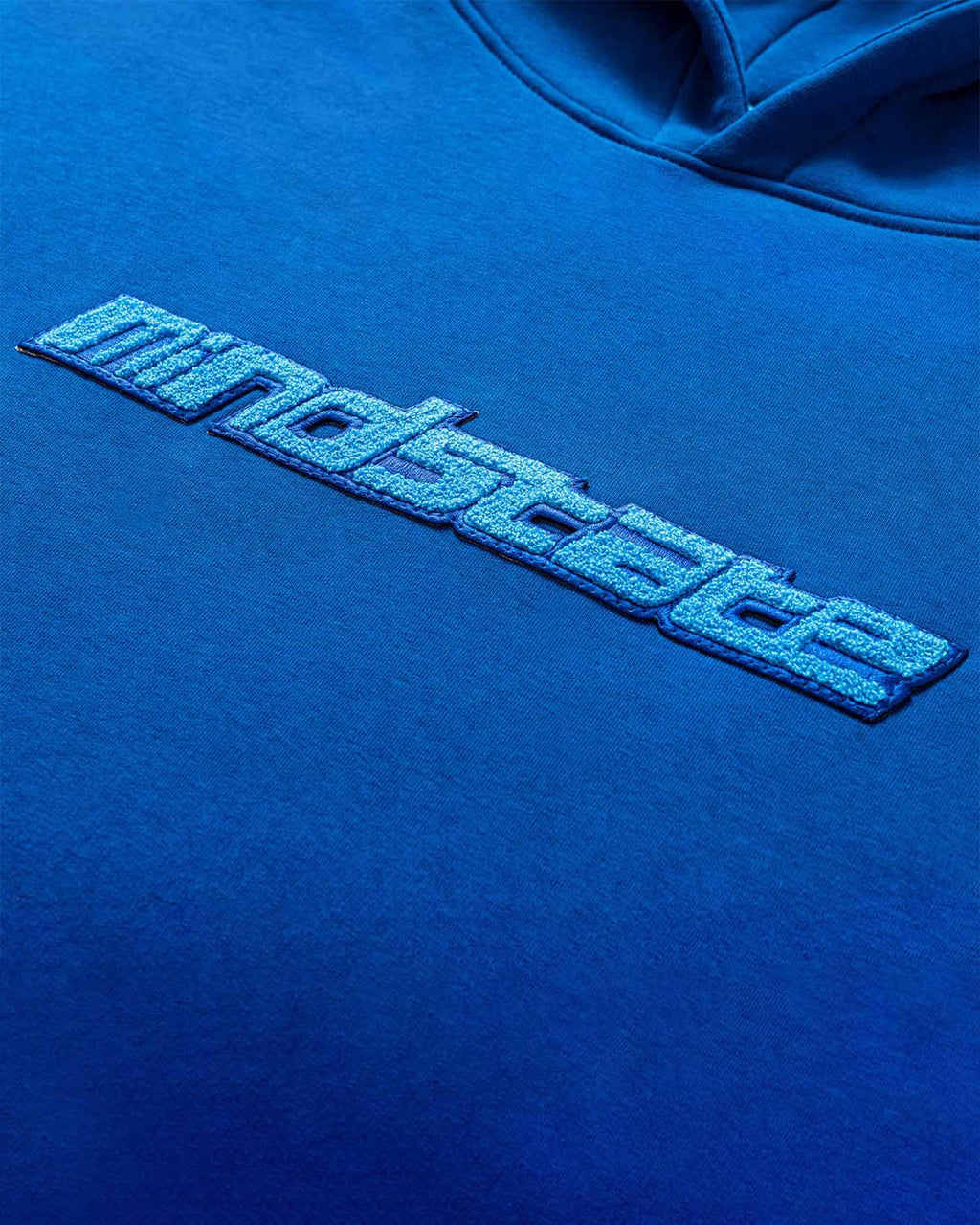 Dark blue frotte hoodie - MINDSTATE