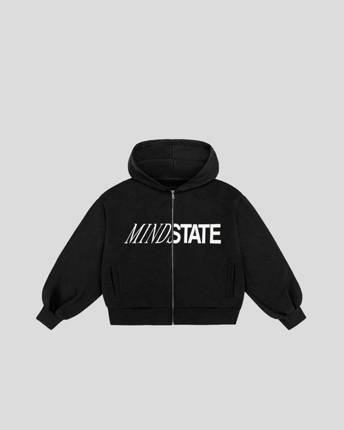 Divided zip hoodie - MINDSTATE