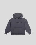Graphite frotte hoodie
