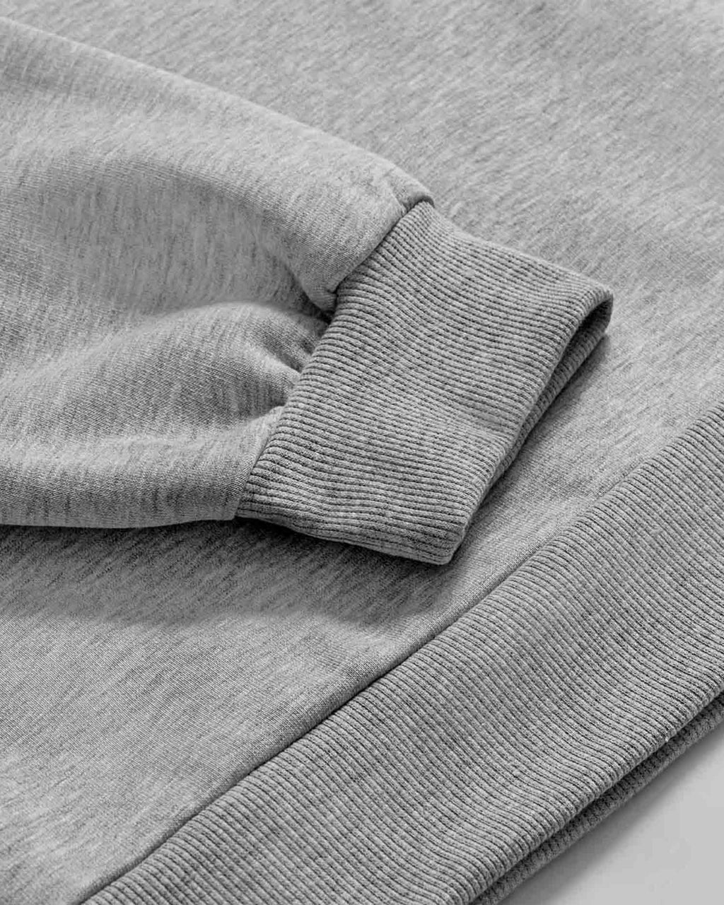 Gray frotte crewneck - MINDSTATE