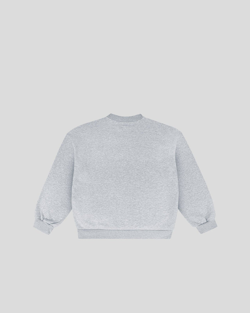 Gray frotte crewneck - MINDSTATE