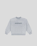 Gray frotte crewneck - MINDSTATE