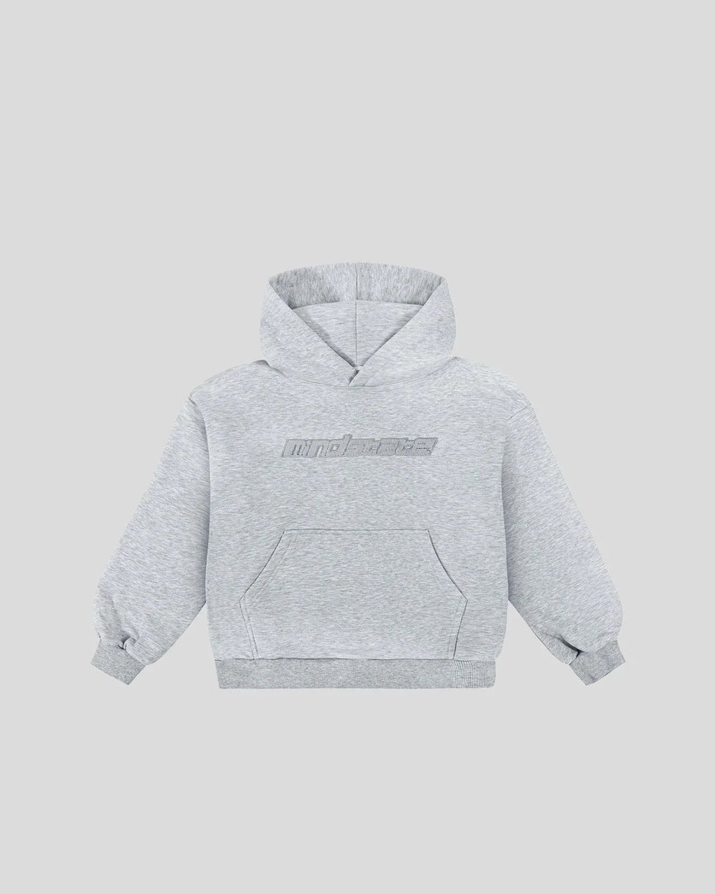 Gray frotte hoodie - MINDSTATE