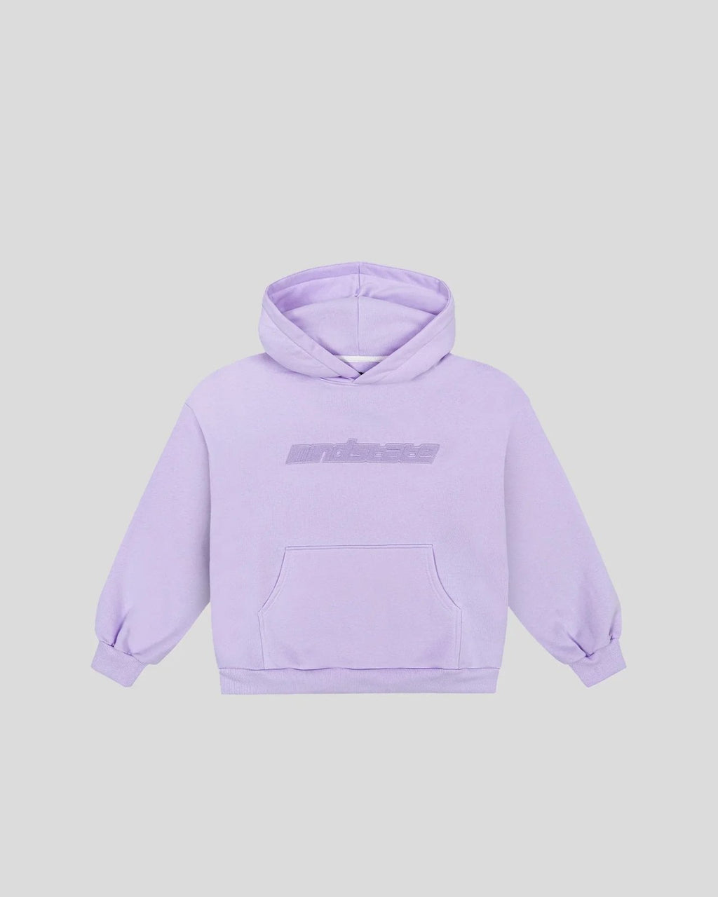 Lilac frotte hoodie - MINDSTATE