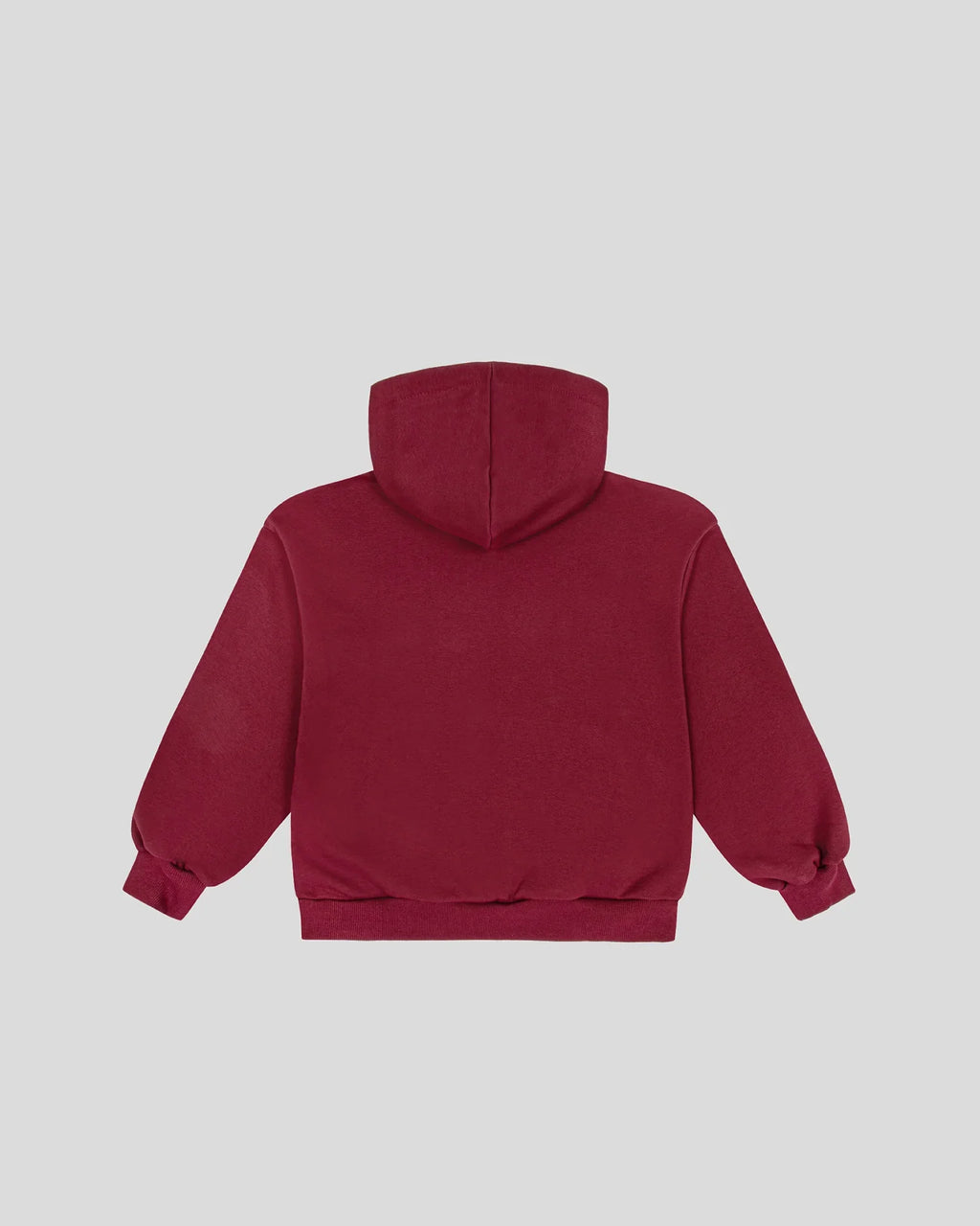 Maroon frotte hoodie