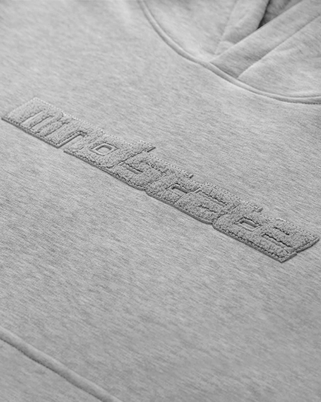 Gray frotte hoodie - MINDSTATE