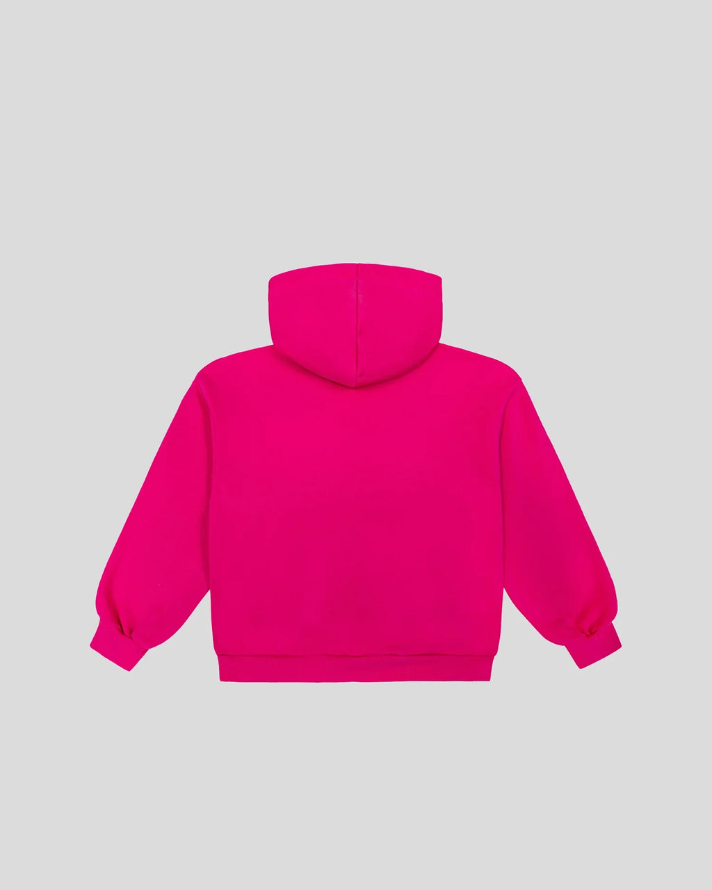 Pink frotte hoodie